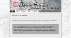 Desktop Screenshot of janicestevensquilts.com