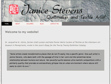 Tablet Screenshot of janicestevensquilts.com